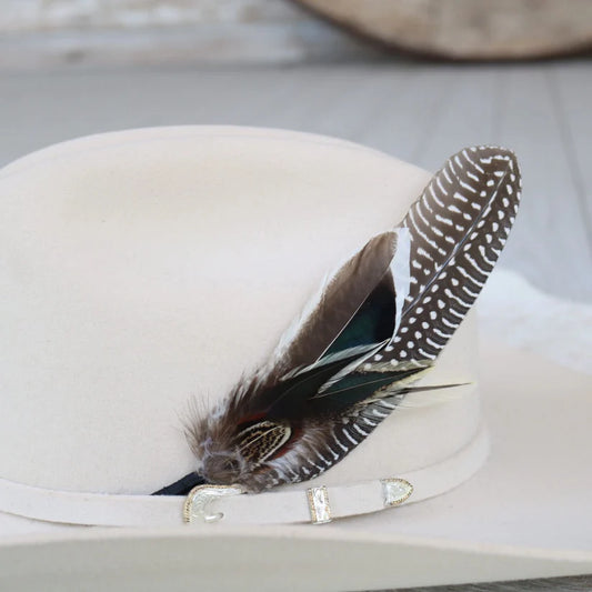 Feather Hat Accent - Durango