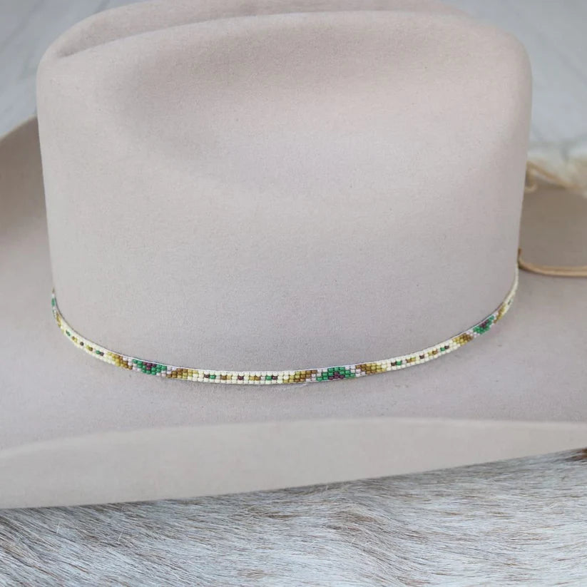 Western Beaded Hat Band - Pecos