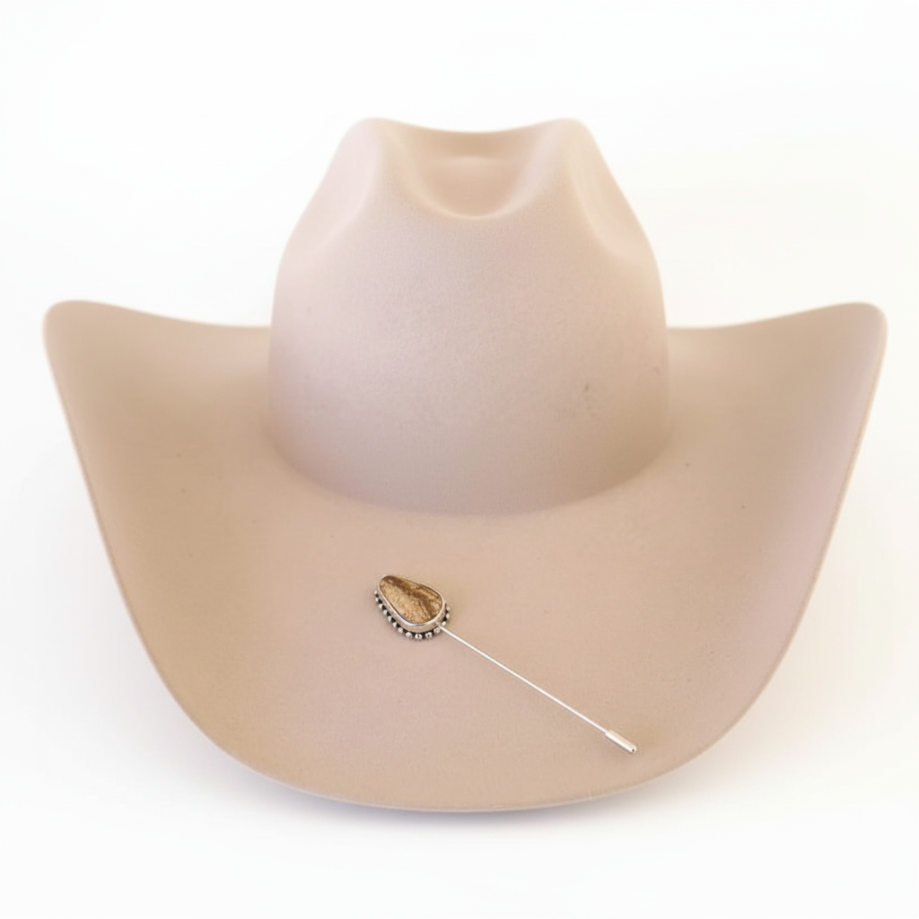 Simplified hat product photo with pin only